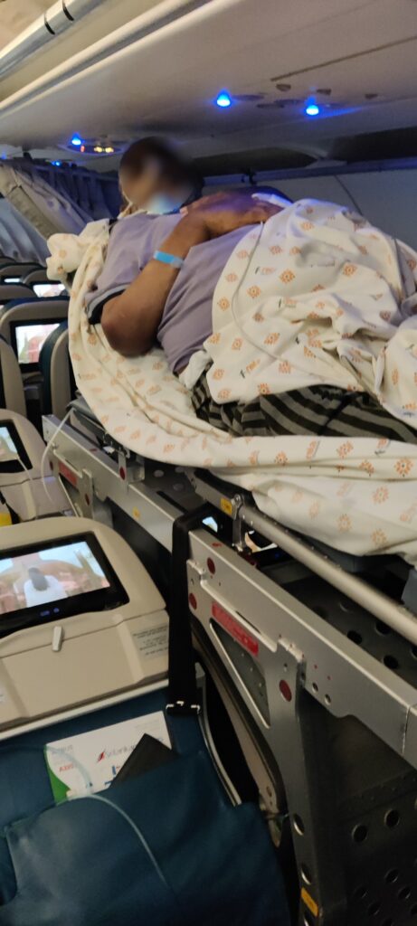 Evergreen - Health 
Medical Escort & Commercial Stretcher Services Worldwide