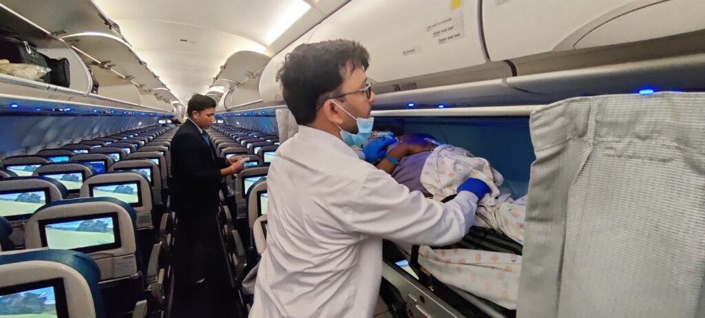 Evergreen - Health 
Medical Escort & Commercial Stretcher Services Worldwide