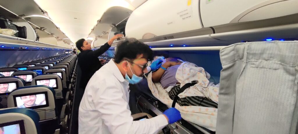 Evergreen - Health 
Medical Escort & Commercial Stretcher Services Worldwide