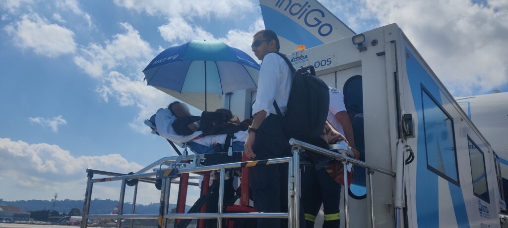 Evergreen - Health 
Medical Escort & Commercial Stretcher Services Worldwide